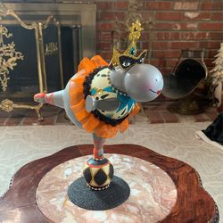 Enchanted Circus Hippopotamus  Figure By Pier 1 