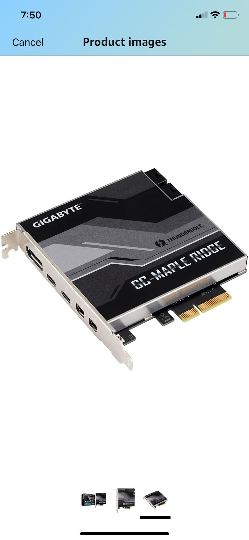 Gigabyte GC-MAPLE RIDGE 1.0