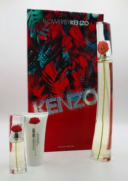 KENZO - FLOWER 3PC SET ( W ) 3.3 OZ