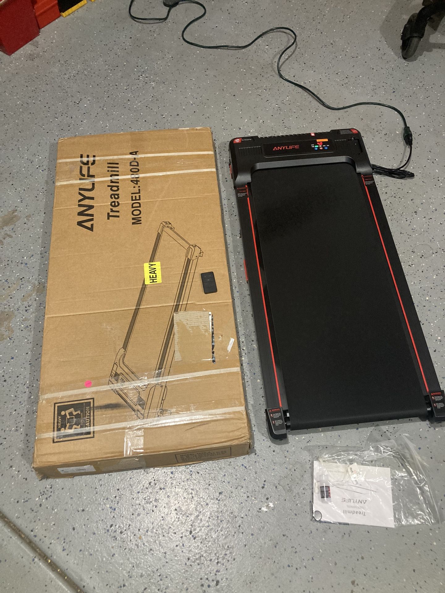 New Treadmill (max 4 Mph)