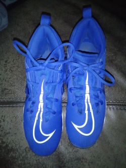 Blue Nike Cleats  - 6.5 Boys