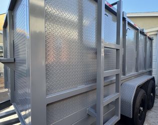 New 12ft Long Hydraulic Dump Trailer 💠