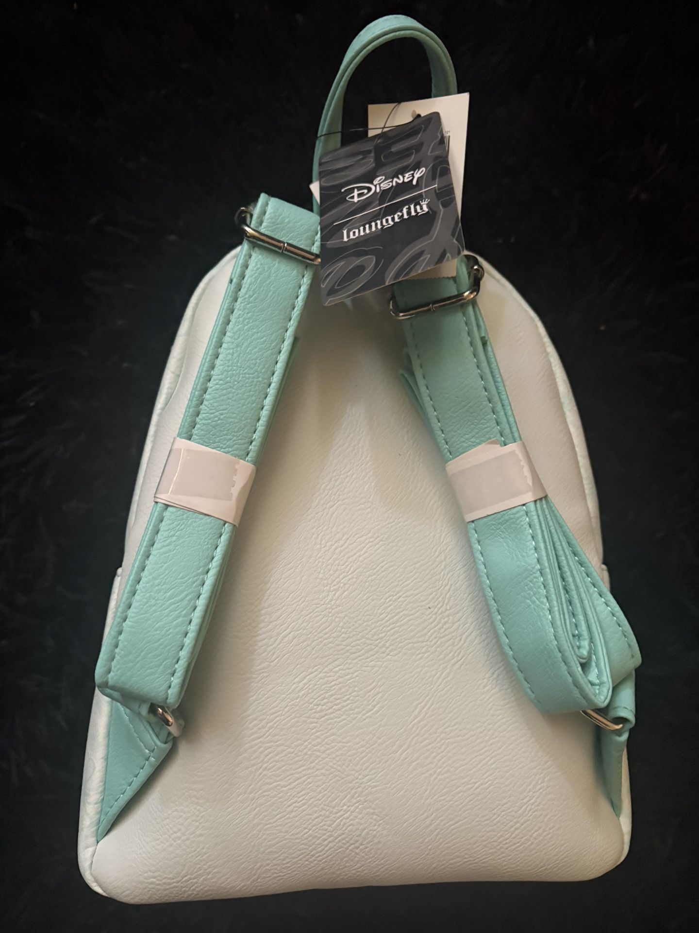 Loungefly Disney Lilo & Stitch Frog Hibiscus Sketch White Mini Backpack NWT 32080703_hi main image 3