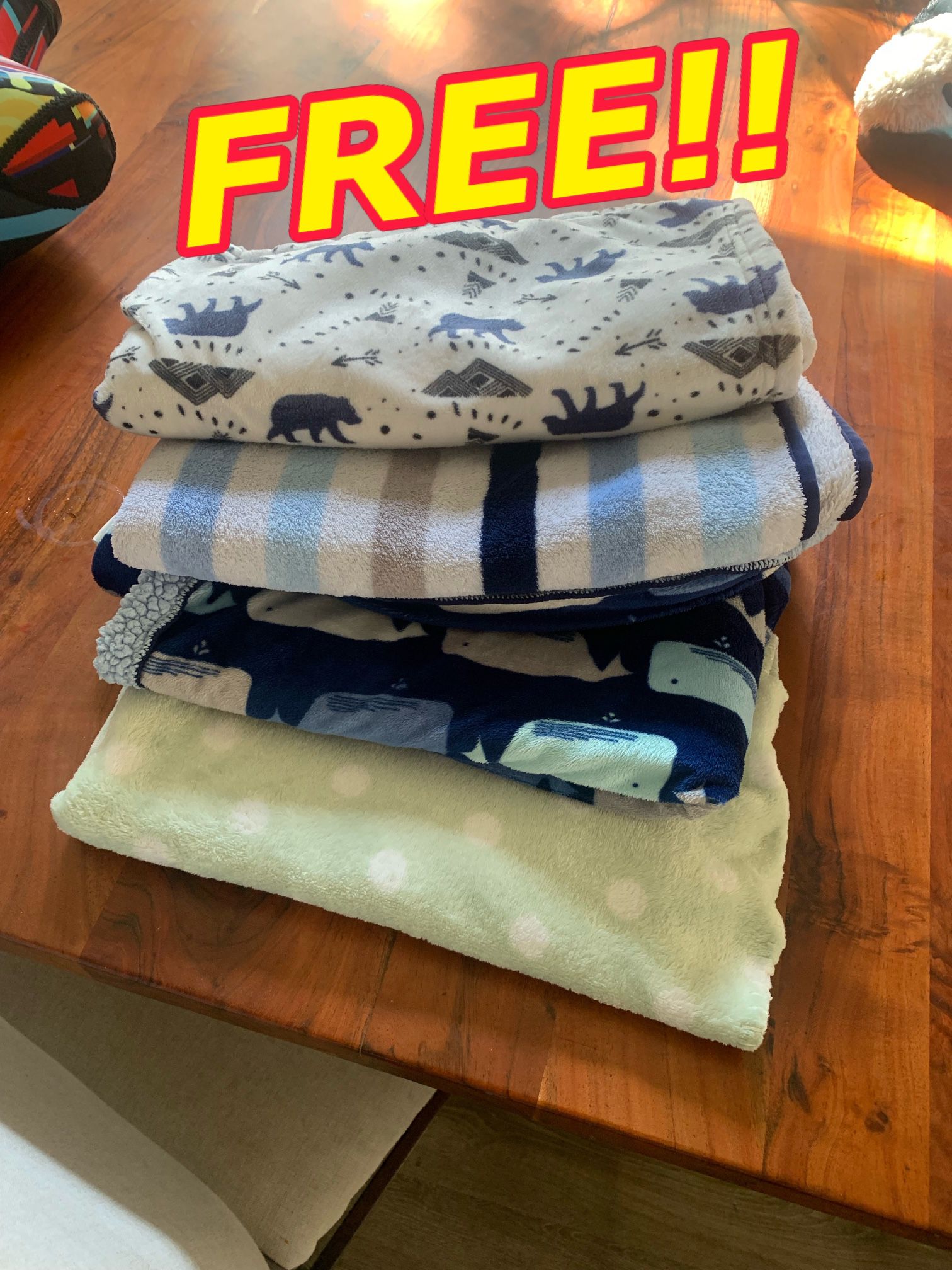 FREE BABY BLANKETS!! 