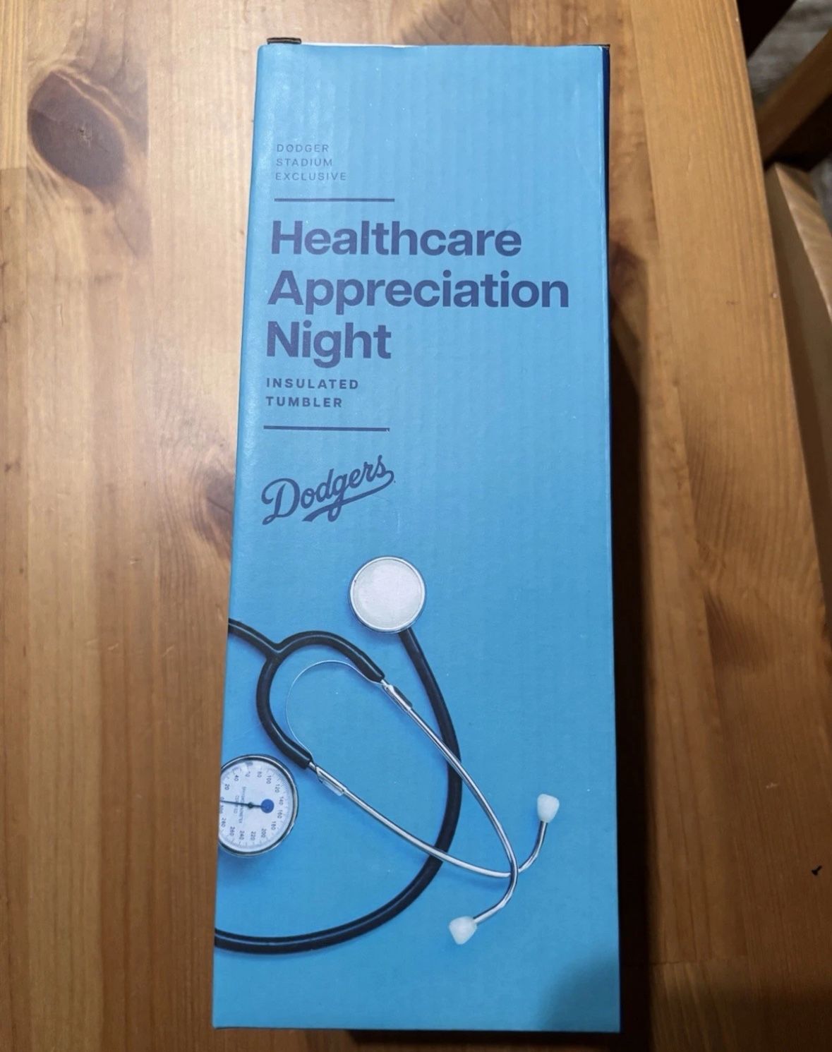 Dodgers Healthcare Appreciation Night 4/1/25 Insulated water bottle SGA