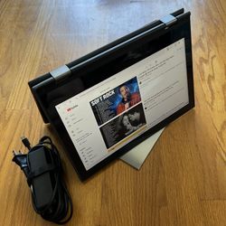 11.6 inches Lenovo 300e ChromeBook 2nd Gen 2-in-1 Touchscreen Convertible Type 81QC ChromeOS 32Gb 4Gb Laptop 
