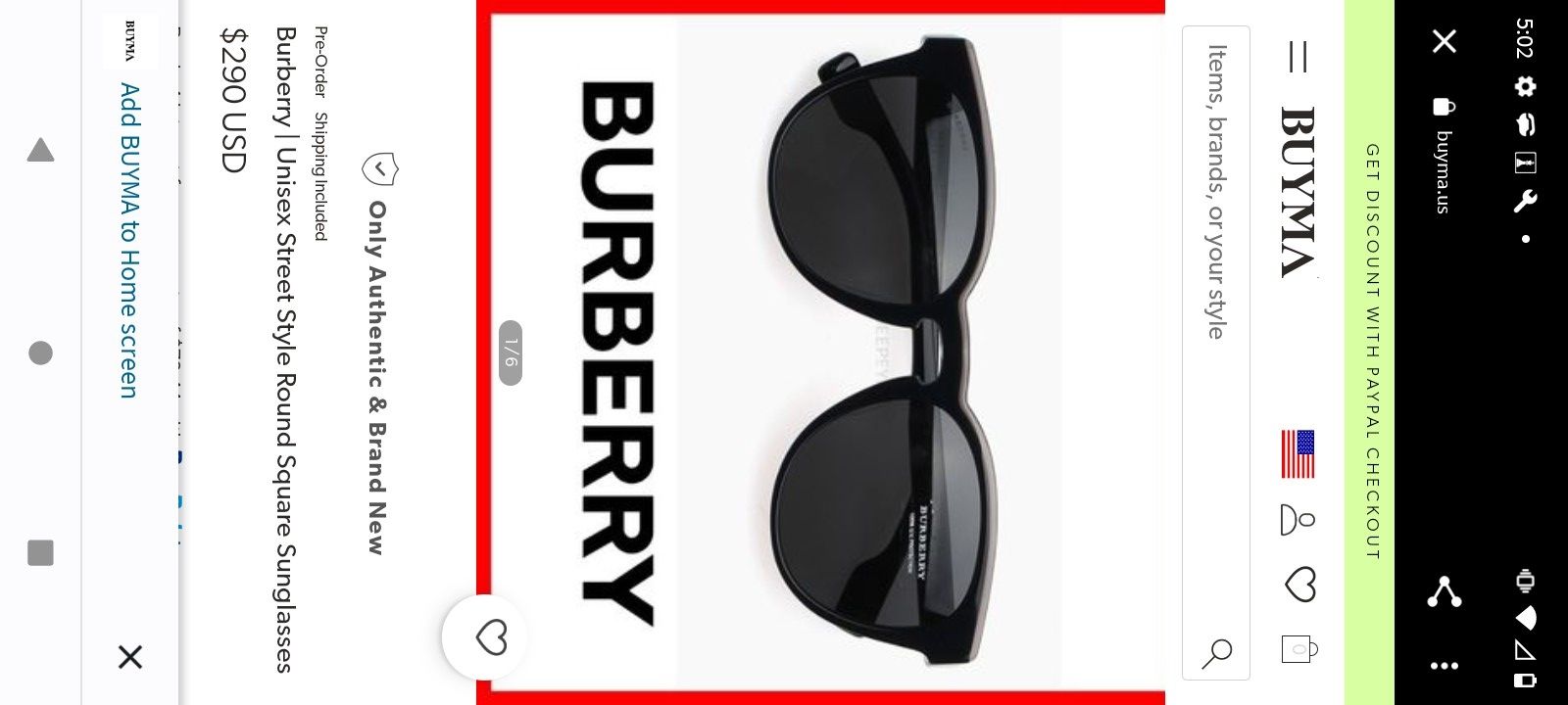 Burberry new no box $150 obo