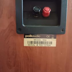 Polk Audio R50 Speakers 