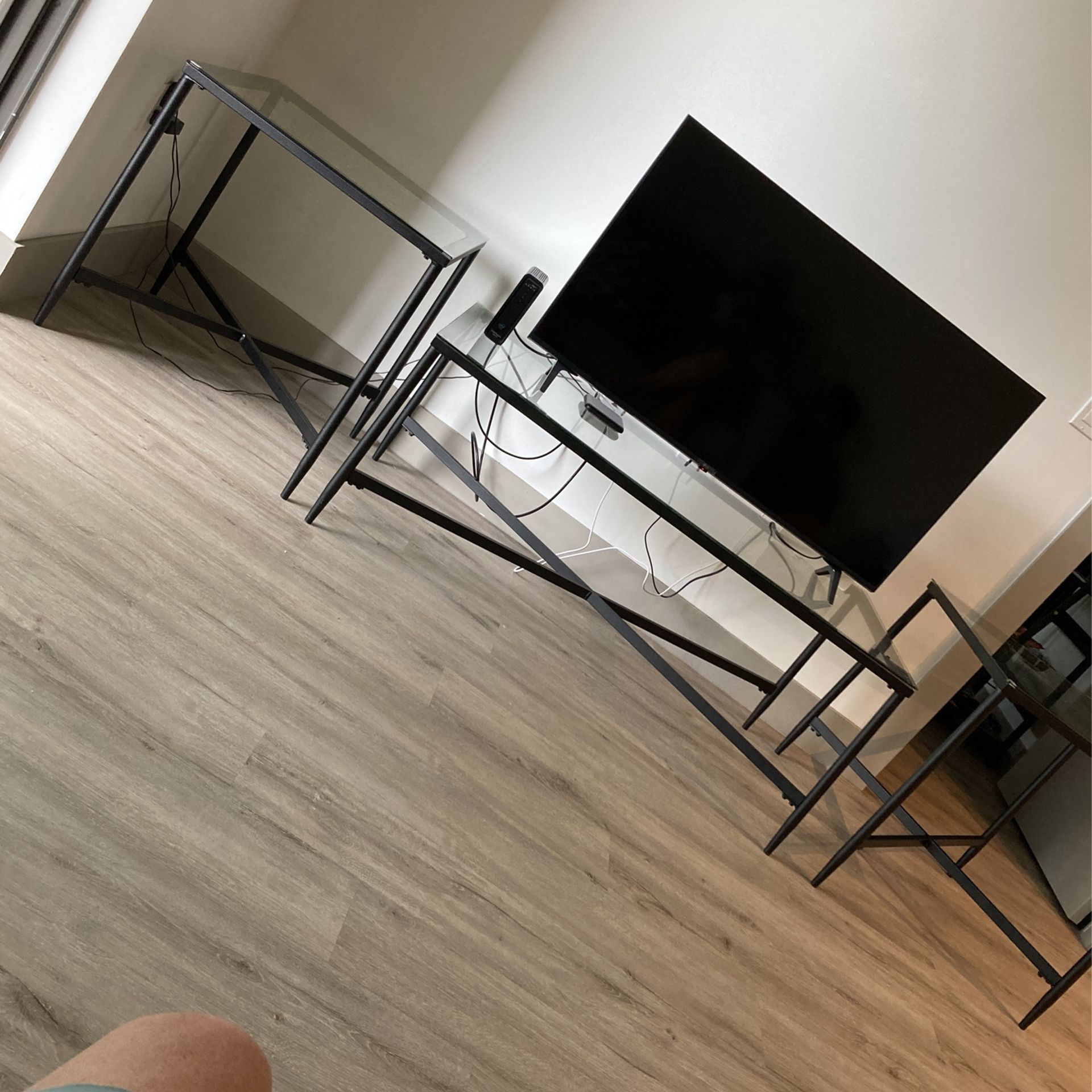 Coffee Table + Two Side Tables