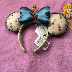 Disney Marvel Guardians of the Galaxy Baby Groot Minnie Mouse Ears Headband, New Original