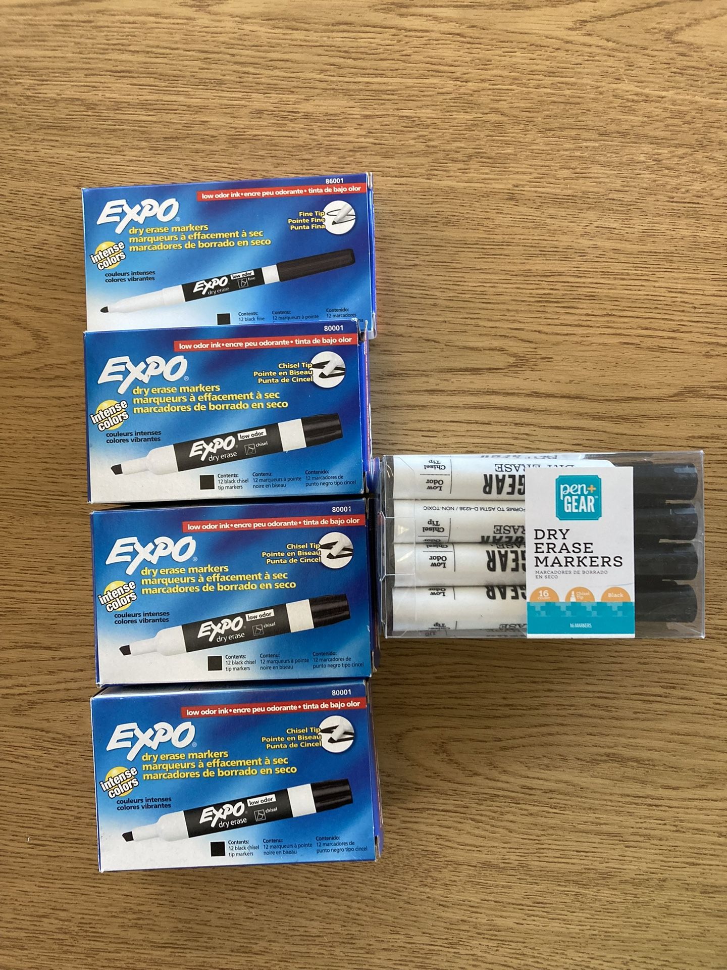 Dry Erase Markers and Sharpeners