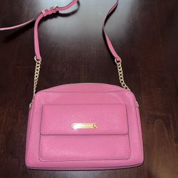 Micheal Kors Pink Crossbody Bag
