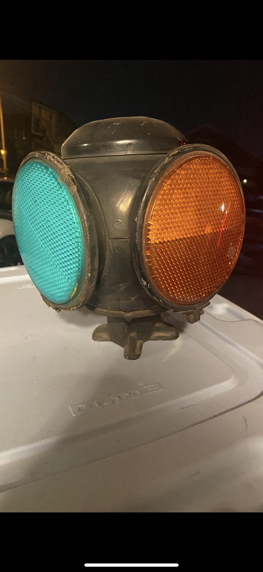 Antique Railroad Switch Lamps (1 pair) 