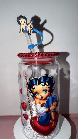Betty boo plastic cup 16oz