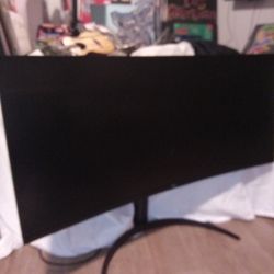 LG 34" Curved WQHD VA Black Monitor