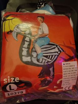 Brand New In Package Inflatable Costume $5