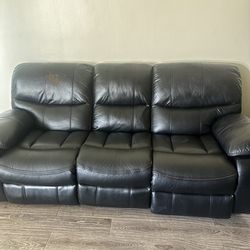 Recliner Couch. USB Charging Ports