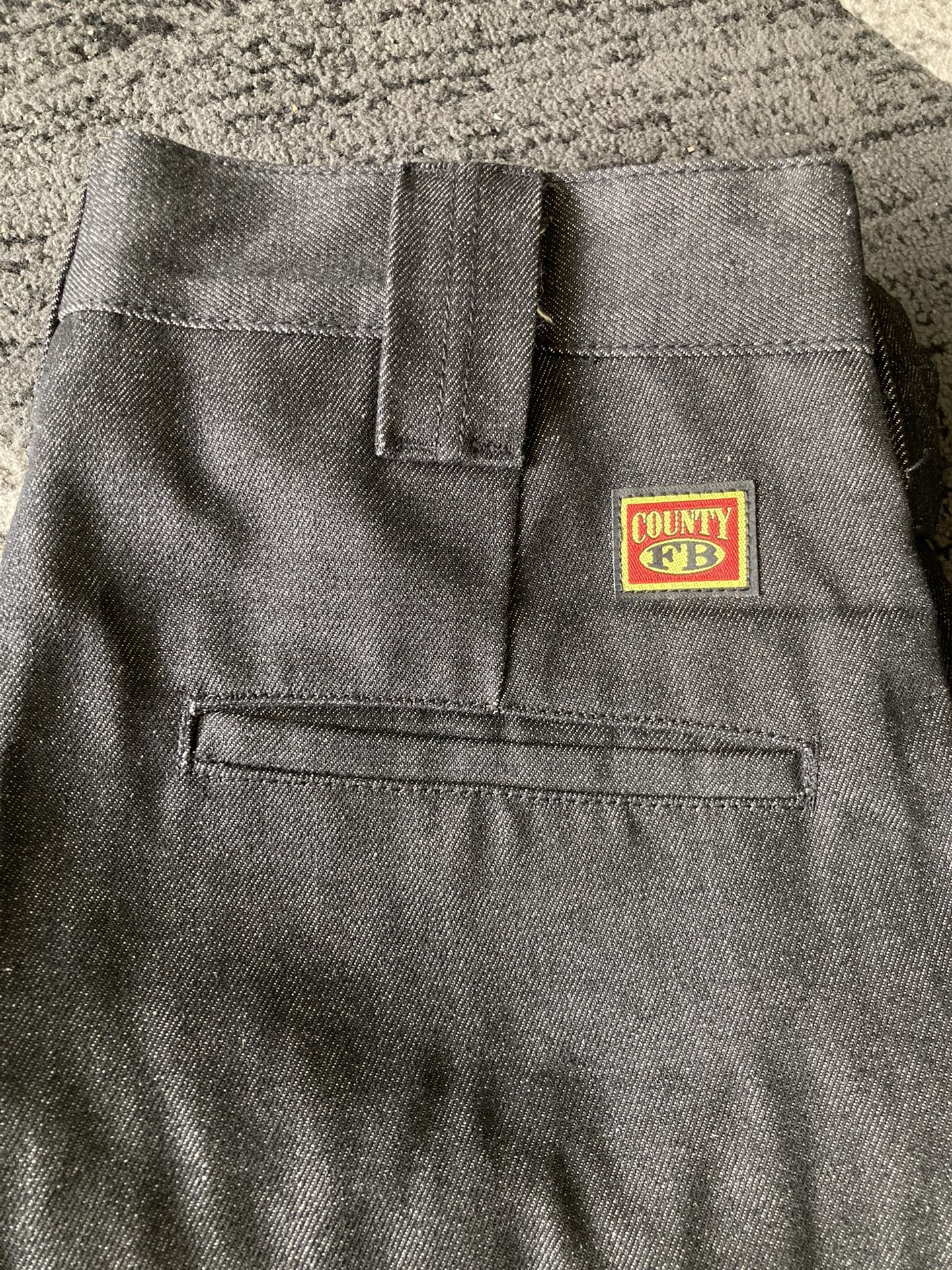 Fb County Hard Denim Pants (cash Only)