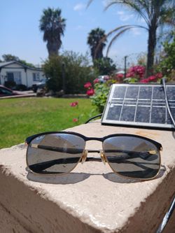 Ray Ban Mens Glasses Black/Gold