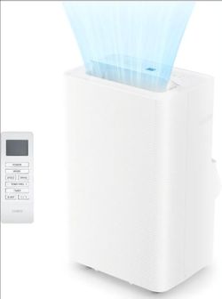 14,000 BTU Portable Air Conditioner for Rooms up to 700 Sq.Ft,3-in-1 Cooling/Dehumidifier/Fan AC Unit 3 Speed,Auto Swing,Remote Control,Window Kit Inc