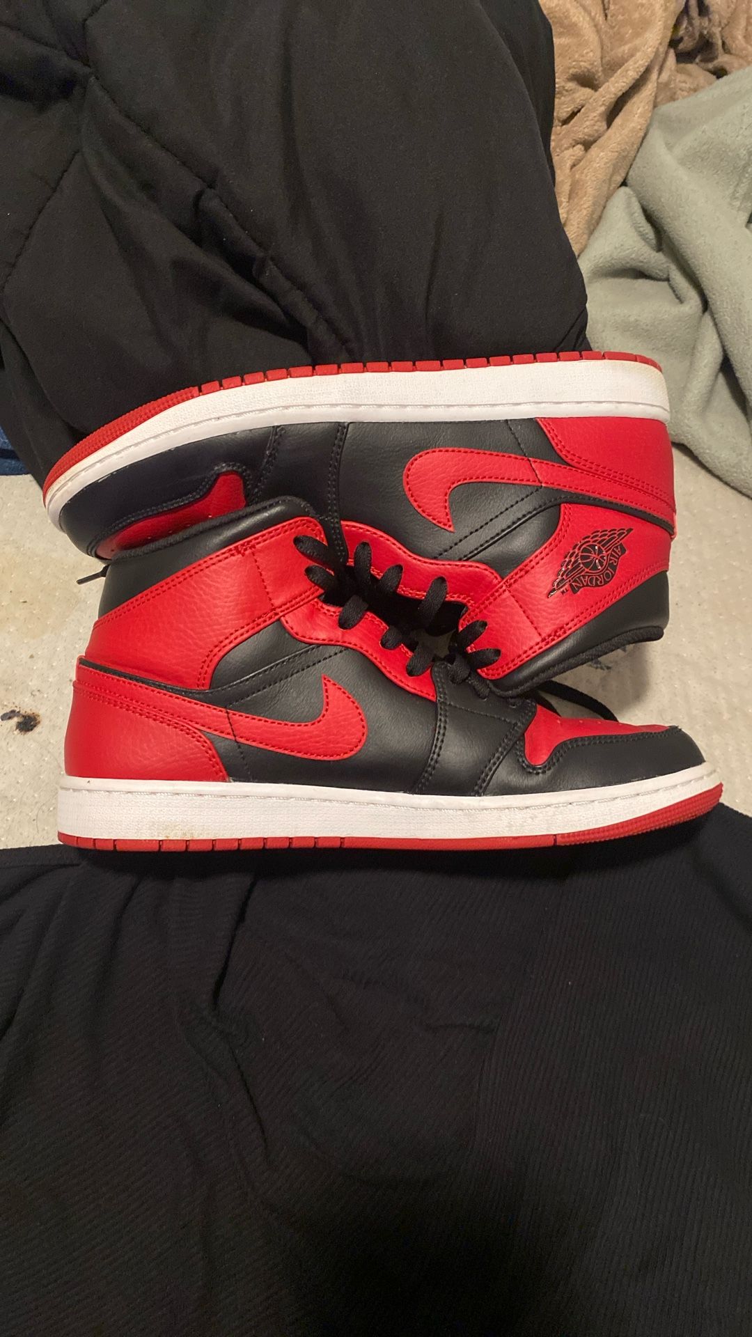 Jordan One Mid Banned