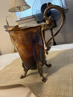 Vintage Silver Plated Water Pitcher 