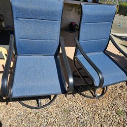 Two Patio chairs