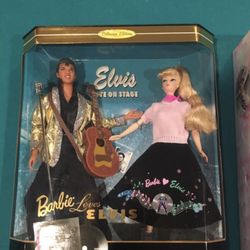 1996 Collector Edition Barbie Loves Elvis Gift Set