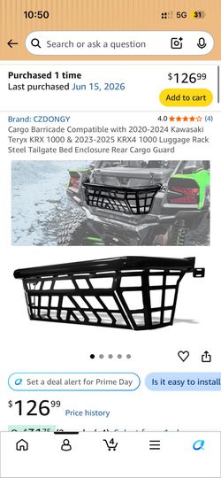 Fitment: Cargo Barricade