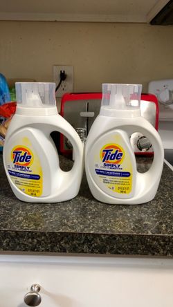 Tide Simply “Free & Sensitive “Liquid Detergent-2 Items!