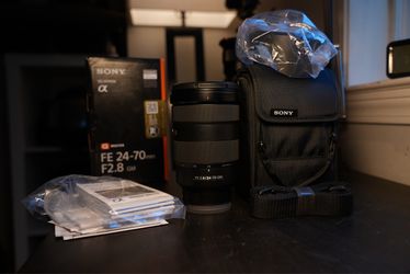 Sony GM FE 24-70 F2.8 Full Frame Lens For Sony Camera E mount