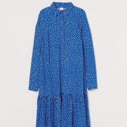 Women’s H&M  Blue Polka Dot  Dress