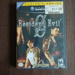 Resident Evil Zero Gamecube 