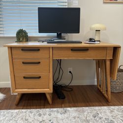 MUST GO!!! EXTENDABLE MID CENTURY DESK