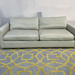 ( Delivery Available ) Room & Board York Light Gray Sofa