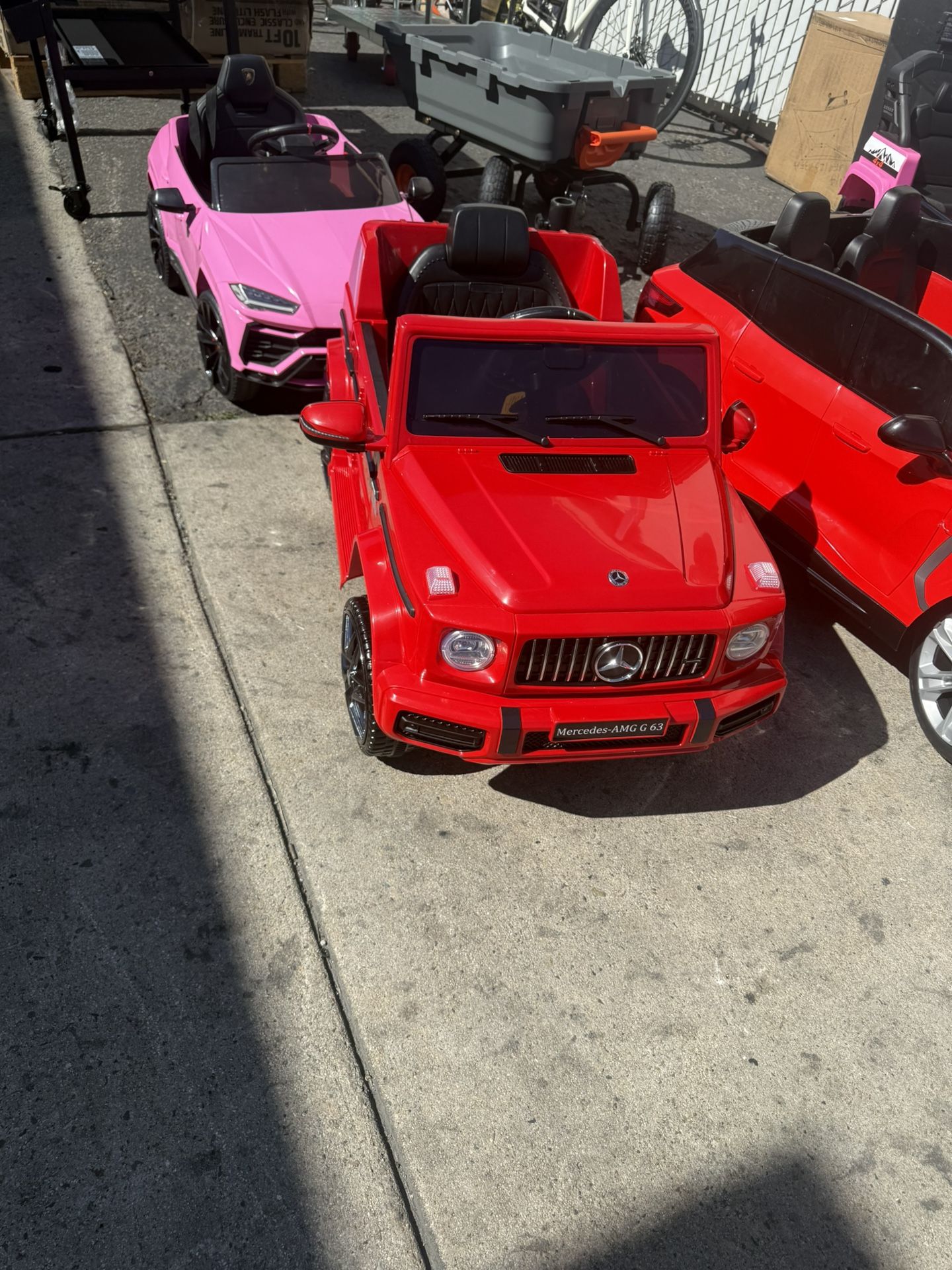 FanttikRide Mercedes-Benz G63 - 12V 10Ah Licensed Ride-On Car for Kids Ages 3-7, Electric Vehicle with Parental Remote Control, Wireless Music, Suspen