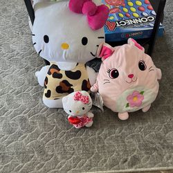 Hello kitty Stuffed Animals  Take All For $10