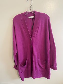 Loft  boyfriend cardigan(size L) New 