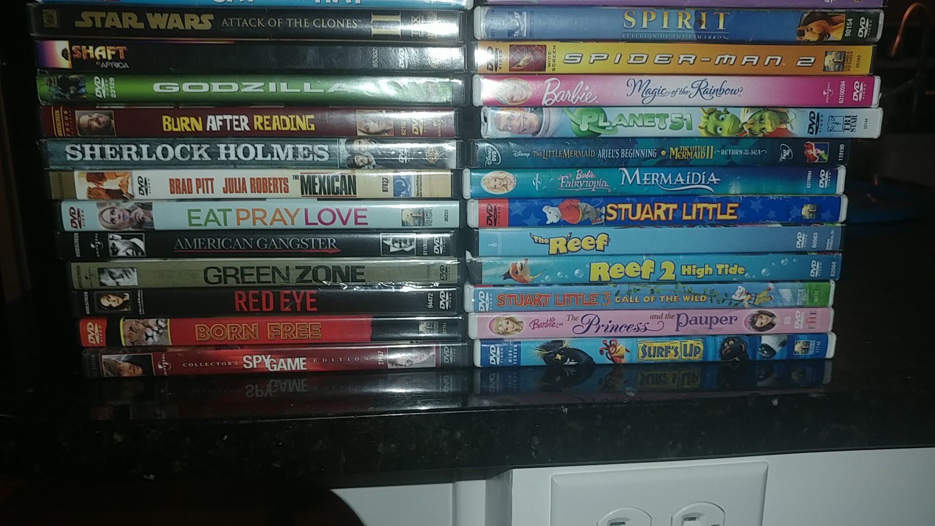 DVDs Childrens and feature films kids movies