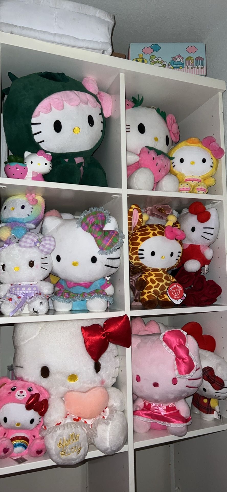 Hello Kitty, Plushy’s Let Me Know Which One You Like