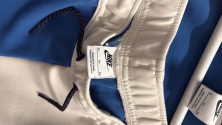 2pcs Nike Tech Dark Blue Light Blue and White With Letter SIZE BOTH XL