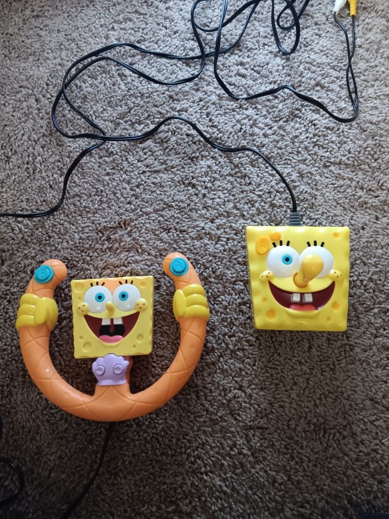 2 Pack Spongebob Plug N Play Games