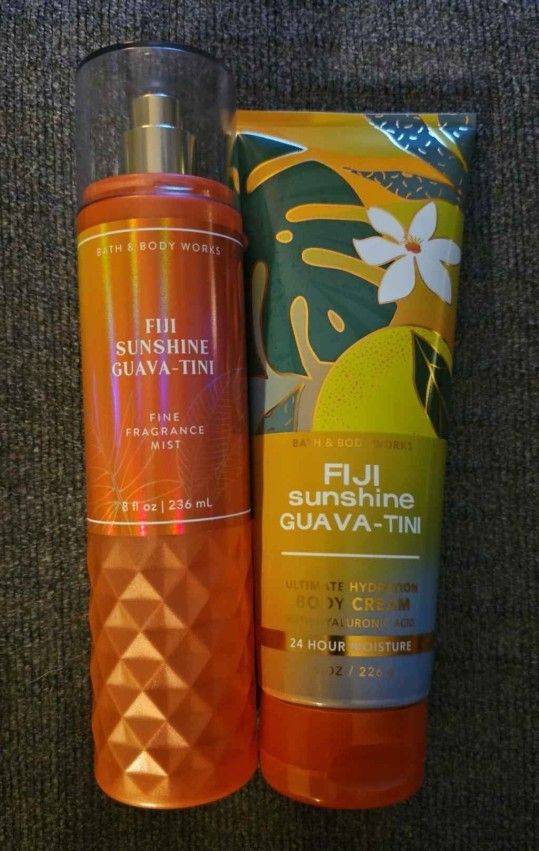 Bath And Body Works Fiji Sunshine Lotion And Body Mist Set
