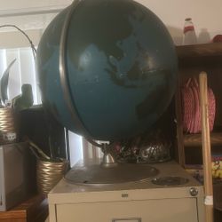 Vintage Military Globe 