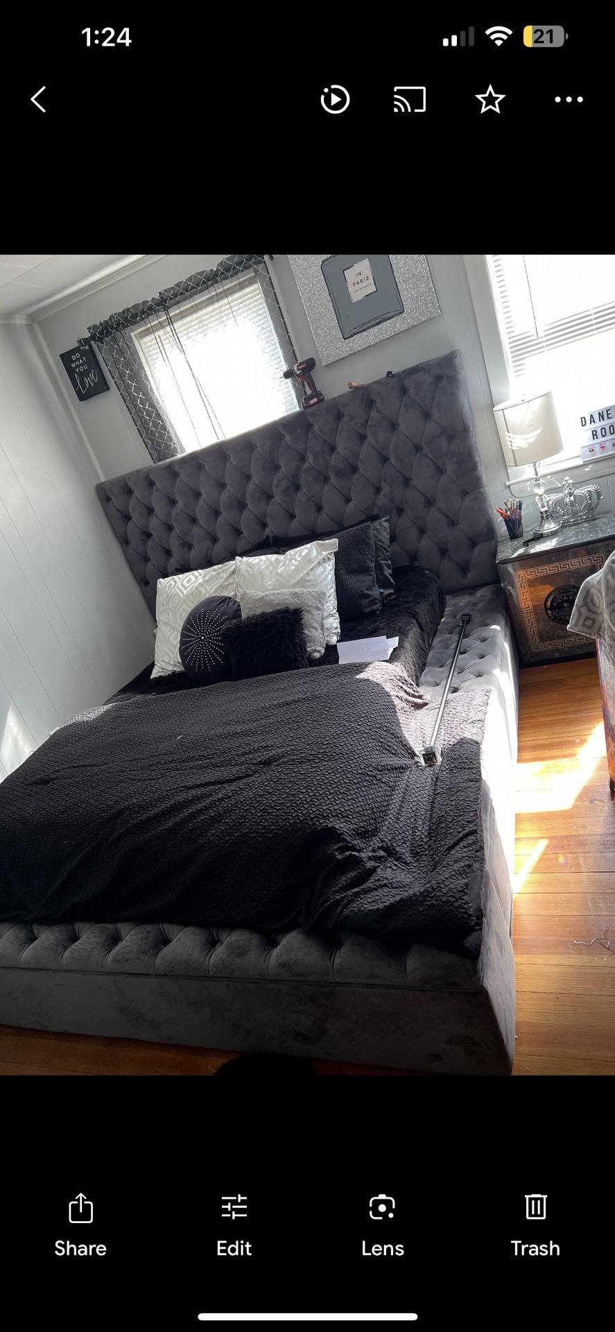 Queen Size Bed Fram 