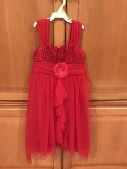 Girls dress size 8 like new