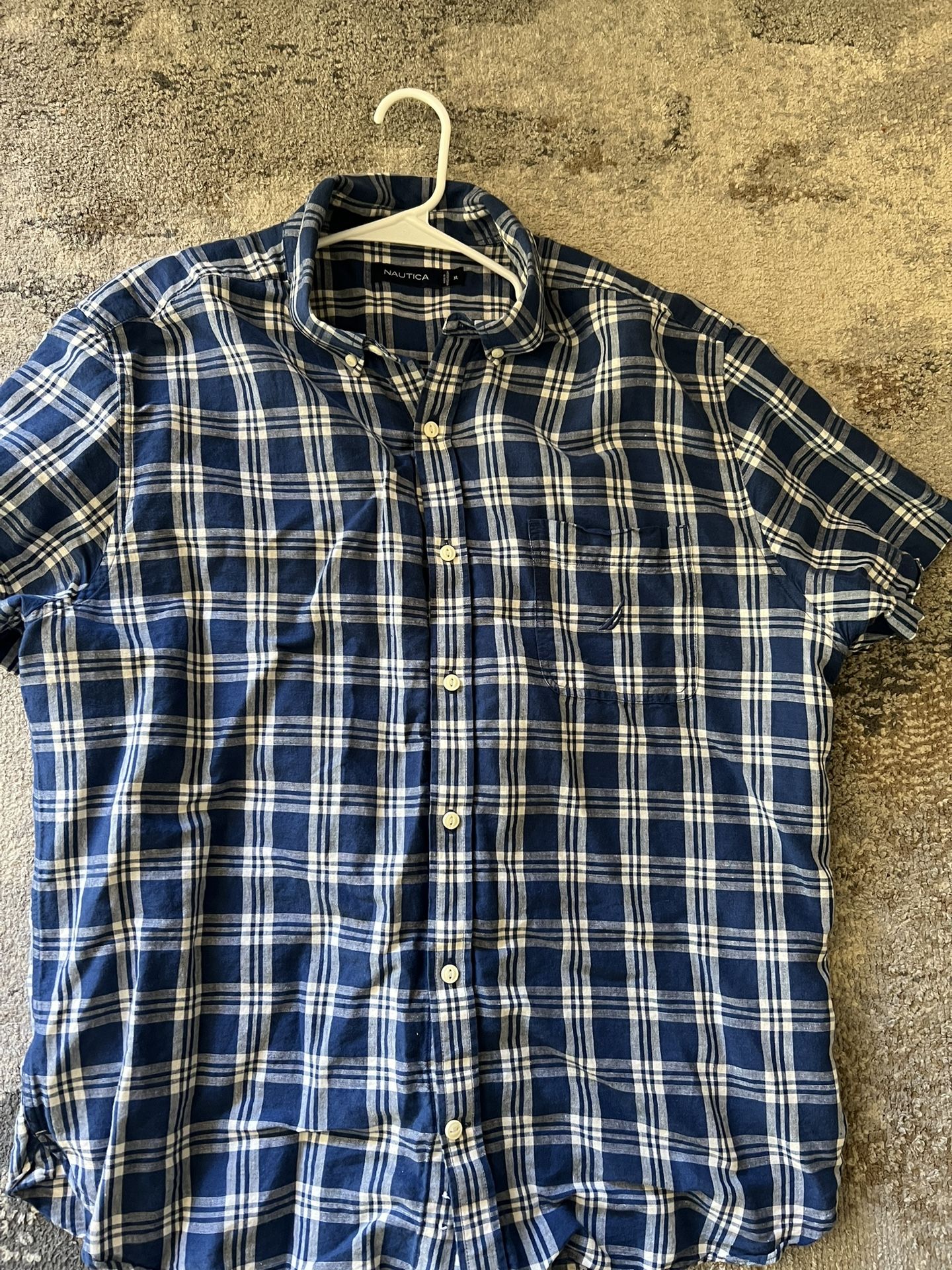 Men’s nautica pocket shirt XL