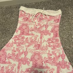 Tube Top Pink Dress
