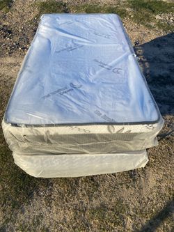Set Cama Personal Colchón de 14 pulgadas pulgadas nuevos muy confortable incluye boxspring
