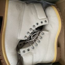 Gray  Timberland Boots